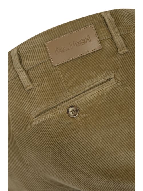 Pantalone chino Mucha in velluto a costine Beige RE-HASH | P249 4V0411306